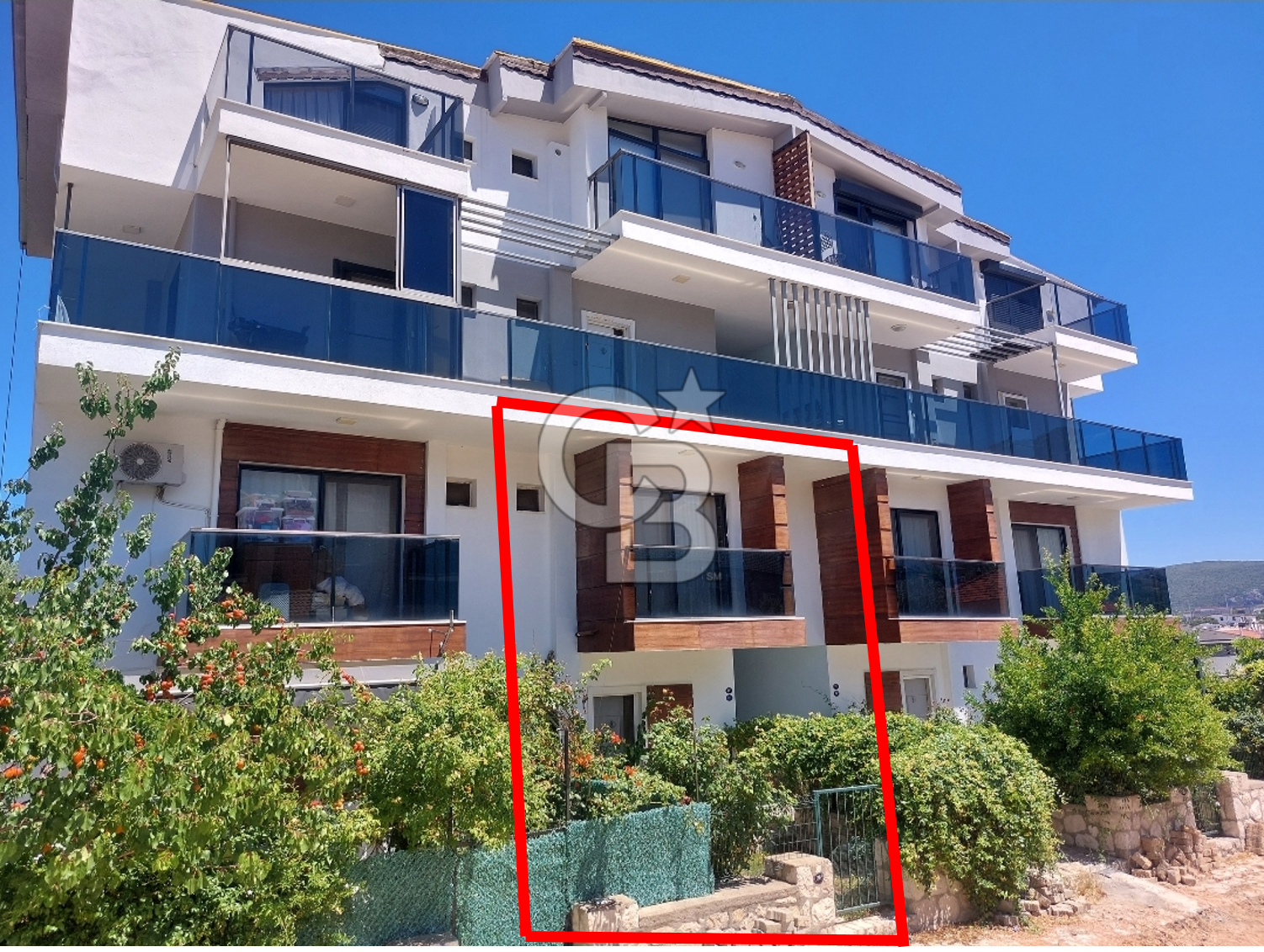 KARABURUN MİMOZA KOYUNDA SATILIK 2+1 BAHÇE DUBLEKS DAİRE
