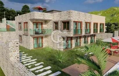 Foça Yenibağarası Satılık 6+2 Bahçe Dubleks