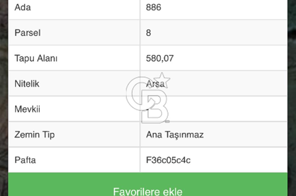 Samsun Tekkeköy Aşağıçinik'te 4 Kat İmarlı Arsa