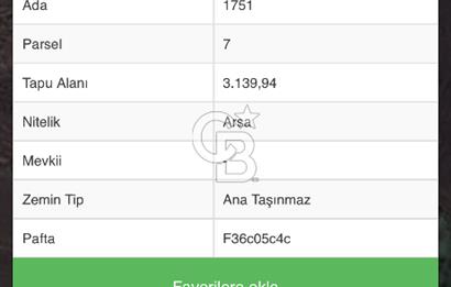 Samsun Tekkeköy Aşağıçınık’te Ticari İmarlı Arsa