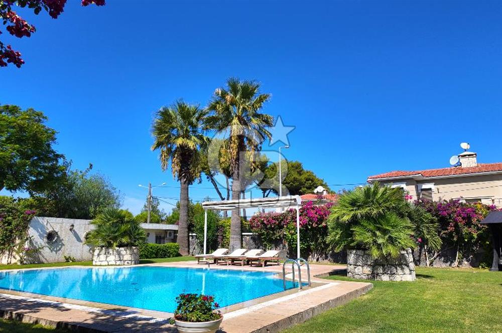 ALAÇATI AĞAÇLI YOL İKİZ VİLLA VE HAVUZ ARSASI 3 TAPULU SATILIK