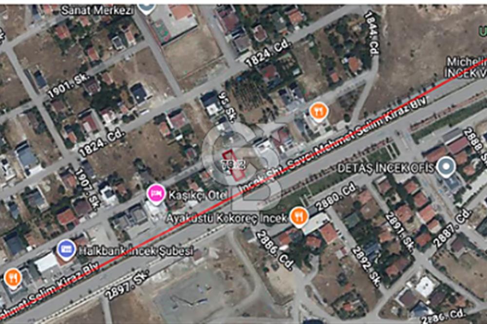 Ahlatlıbel de Bulvar Cepheli Satılık 352 m2 Ticari ARSA