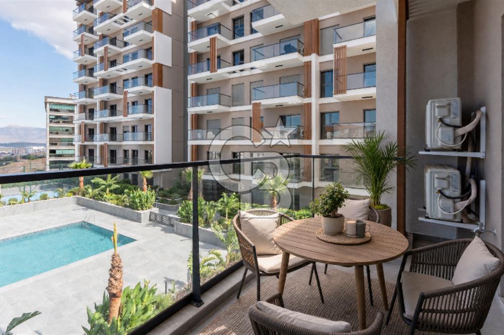 ULUKENT GÜLTEKİN PERA 2'DE HAVUZ CEPHE 2+1 KİRALIK KÖŞE DAİRE