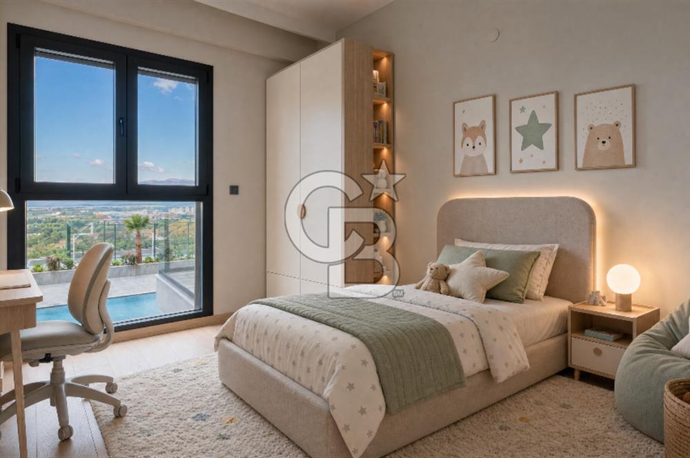 ULUKENT GÜLTEKİN PERA 2'DE HAVUZ CEPHE 2+1 KİRALIK KÖŞE DAİRE