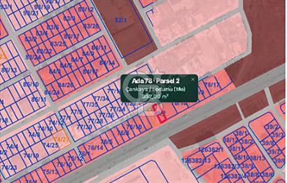 Ahlatlıbel de Bulvar Cepheli Satılık 352 m2 Ticari ARSA