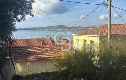 AYVALIK'TA SATILIK KONUT İMARLI, DENİZ MANZARALI ARSA