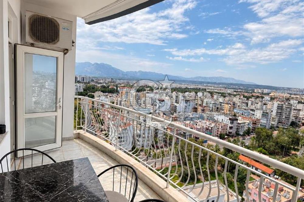 PINARLAR SİTESİNDE ANTALYA MANZARALI 3+1 HAVADAR DAİRE