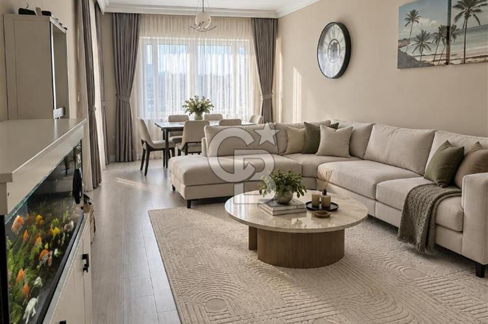 PINARLAR SİTESİNDE ANTALYA MANZARALI 3+1 HAVADAR DAİRE