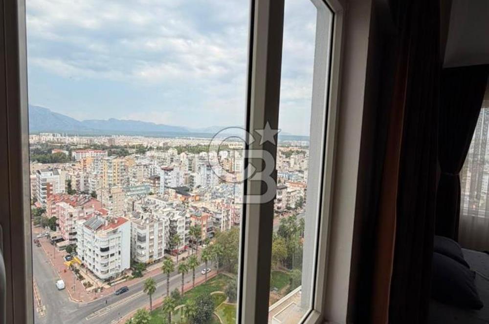 PINARLAR SİTESİNDE ANTALYA MANZARALI 3+1 HAVADAR DAİRE