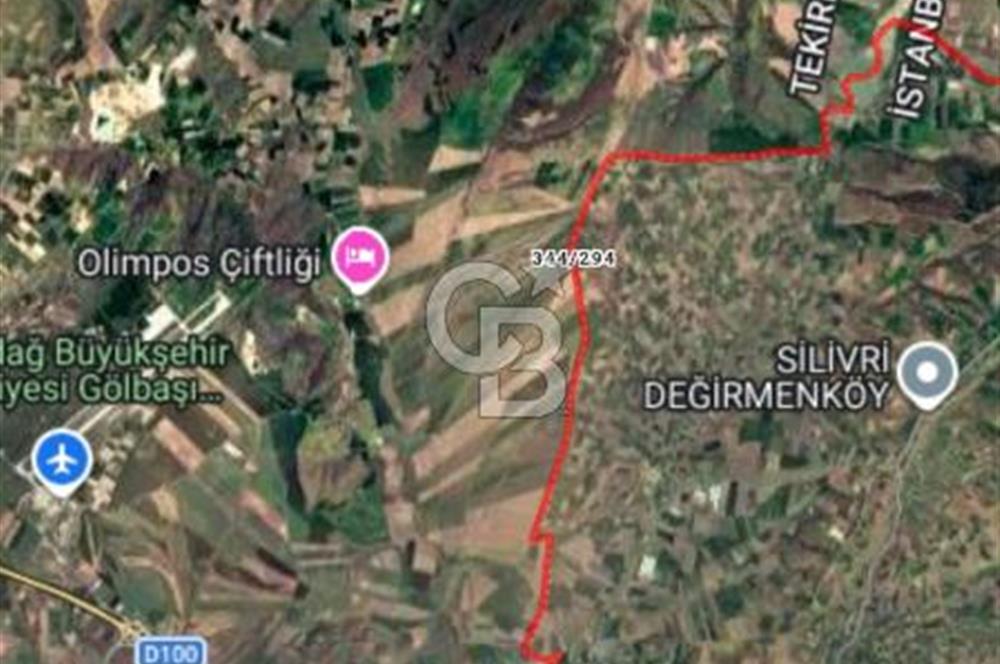 SİLİVRİ DEĞİRMENKÖY’DE 7.022 m² KADASTRO YOLA CEPHELİ YATIRIMLIK TARLA