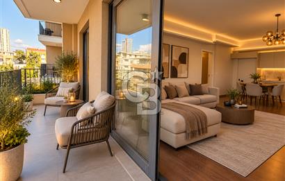 BORNOVA YEŞİLOVA İKON CADDE'DE 2+1 ARAKAT 94m2 SATILIK LÜKS DAİRE