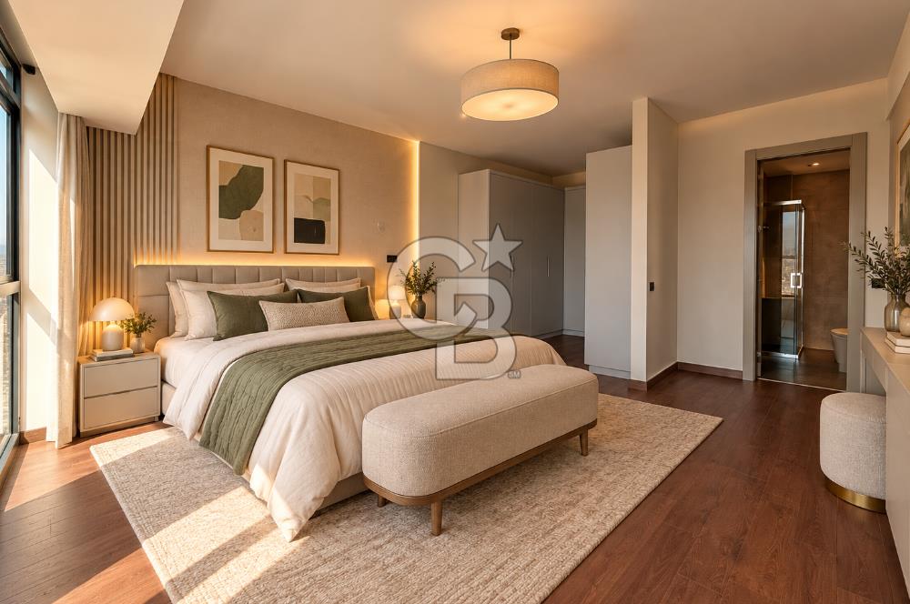 BORNOVA YEŞİLOVA İKON LIVE | 5+1 LOFT DUBLEKS | 475 M² | KÖRFEZ & ŞEHİR MANZARALI
