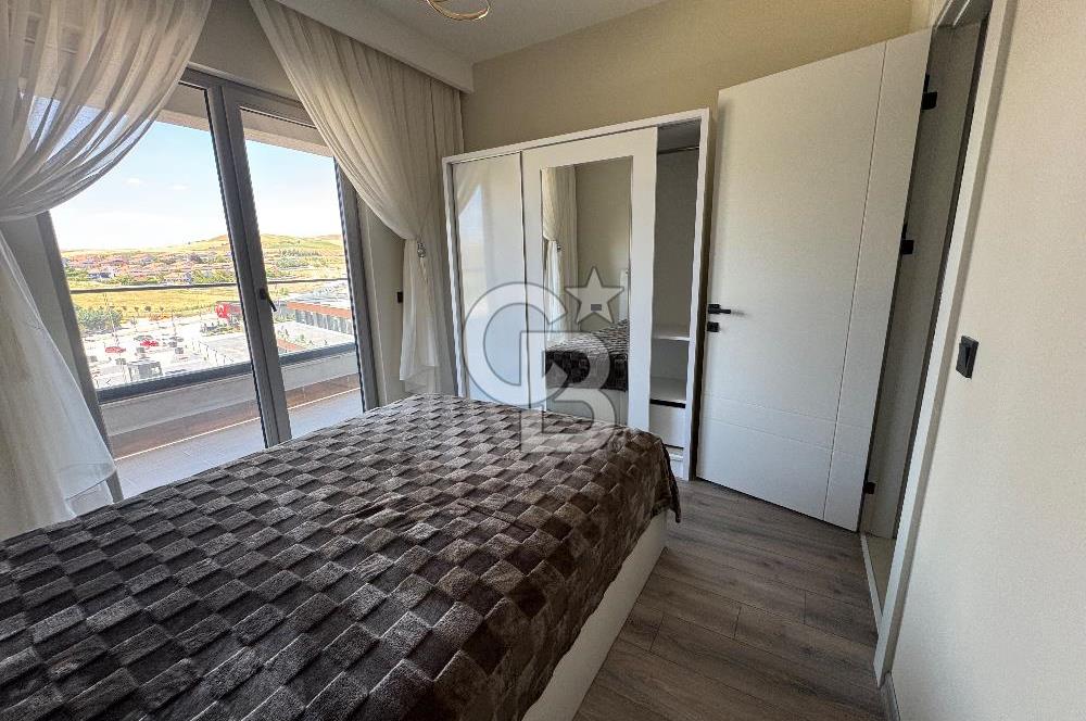 ALACAATLI BORDO YAŞAM'DA EŞYALI SATILIK 1+1