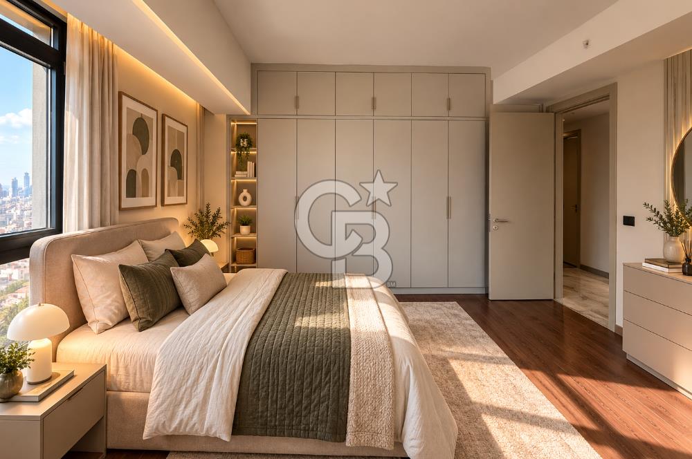 BORNOVA YEŞİLOVA İKON LIVE | 5+1 LOFT DUBLEKS | 475 M² | KÖRFEZ & ŞEHİR MANZARALI
