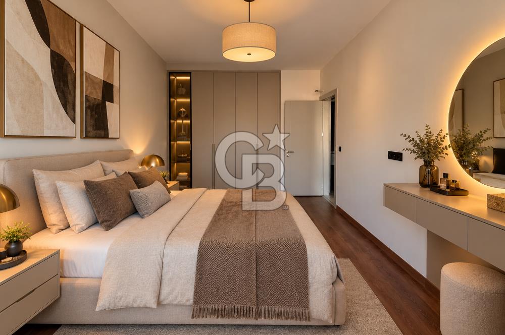 BORNOVA YEŞİLOVA İKON CADDE'DE 2+1 ARAKAT 94m2 SATILIK LÜKS DAİRE