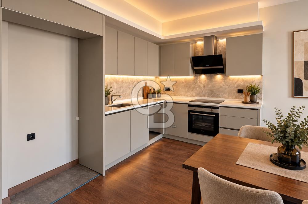 BORNOVA YEŞİLOVA İKON CADDE'DE 2+1 ARAKAT 94m2 SATILIK LÜKS DAİRE