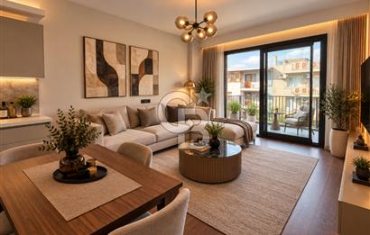BORNOVA YEŞİLOVA İKON CADDE'DE 2+1 ARAKAT 94m2 SATILIK LÜKS DAİRE