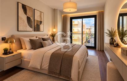 BORNOVA YEŞİLOVA İKON CADDE'DE 2+1 ARAKAT 94m2 SATILIK LÜKS DAİRE