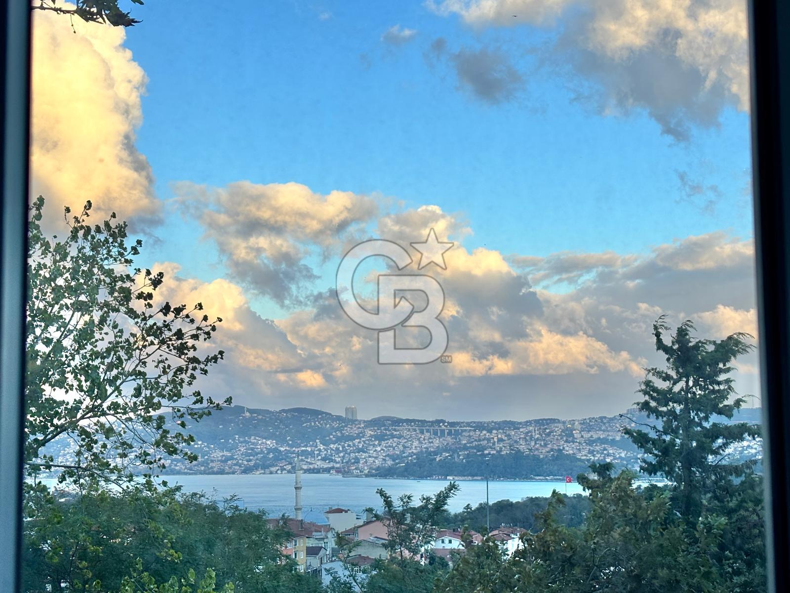 Boğaz Manzaralı Kiralık 2+1 | Emirgan Korusu, İTÜ, Maslak ve İstinye Park Yakını | Ara Kat