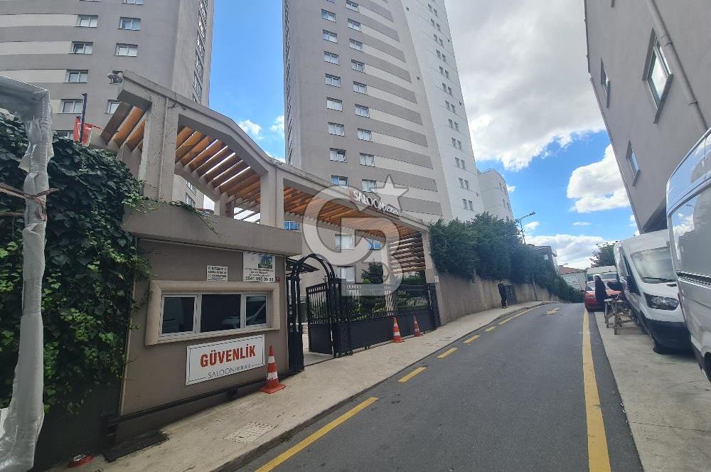 Saloon residance sitesinde satılık ara kat daire