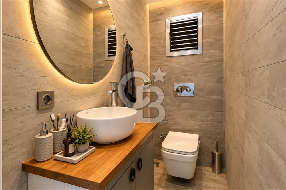 Karşıyaka Girne Bulvarı 4+1 Full Tadilatlı Satılık Daire