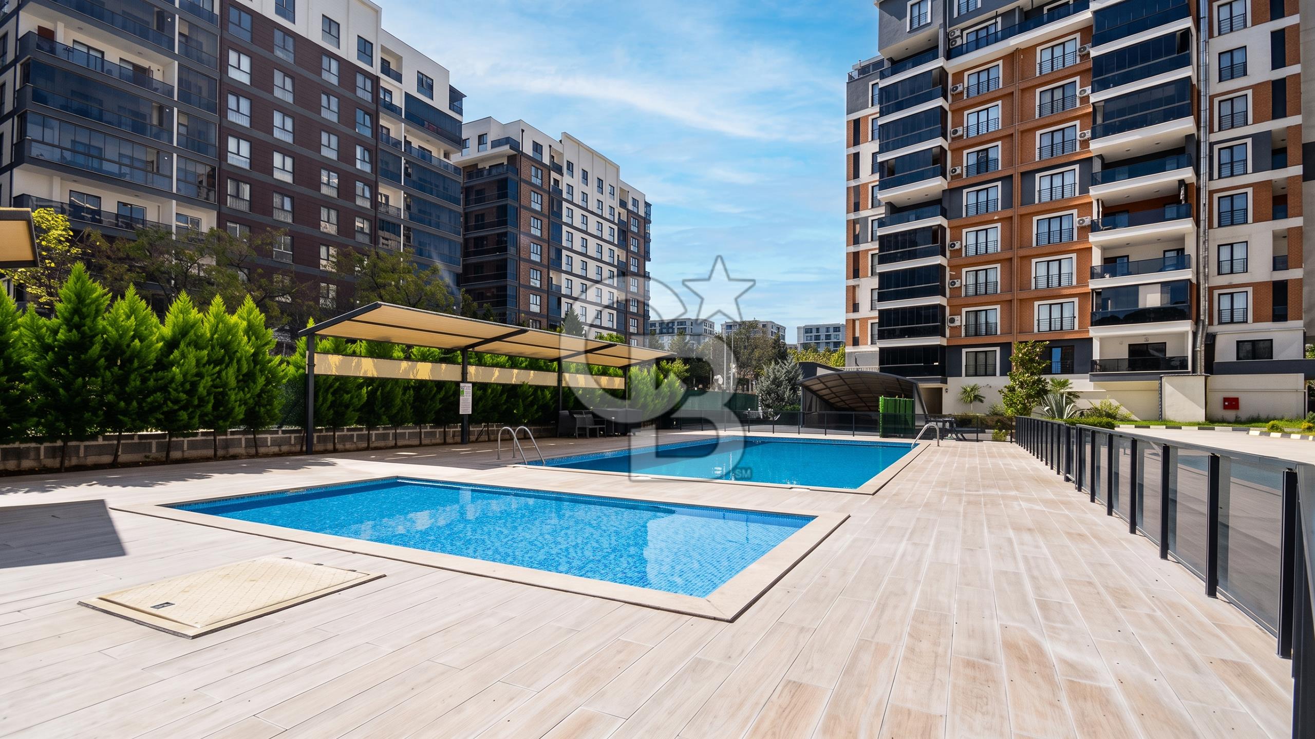 ATAEVLER EMEK 23 MODERN SİTESİNDE HAVUZLU  3+1  SATILIK DAİRE