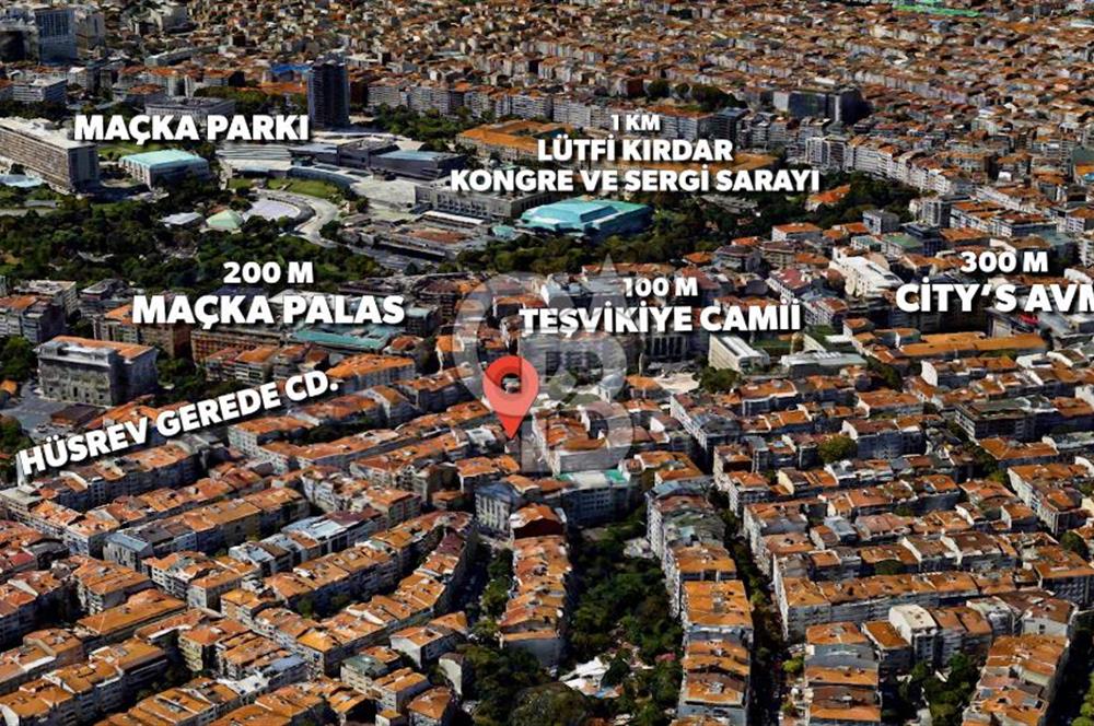 NİŞANTAŞI TEŞVİKİYE’DE PRESTİJLİ LOKASYONDA KİRALIK 2 KATLI İŞYERİ