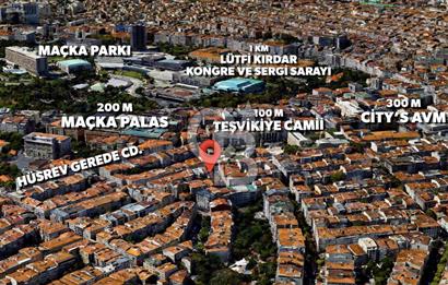 NİŞANTAŞI TEŞVİKİYE’DE PRESTİJLİ LOKASYONDA KİRALIK 2 KATLI İŞYERİ