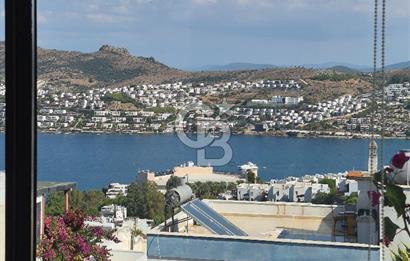 BODRUM GÜNDOĞAN DENİZ MANZARALI EŞYALI YILLIK KİRALIK TRİPLEKS