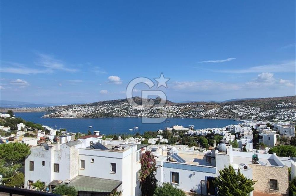 BODRUM GÜNDOĞAN DENİZ MANZARALI EŞYALI YILLIK KİRALIK TRİPLEKS
