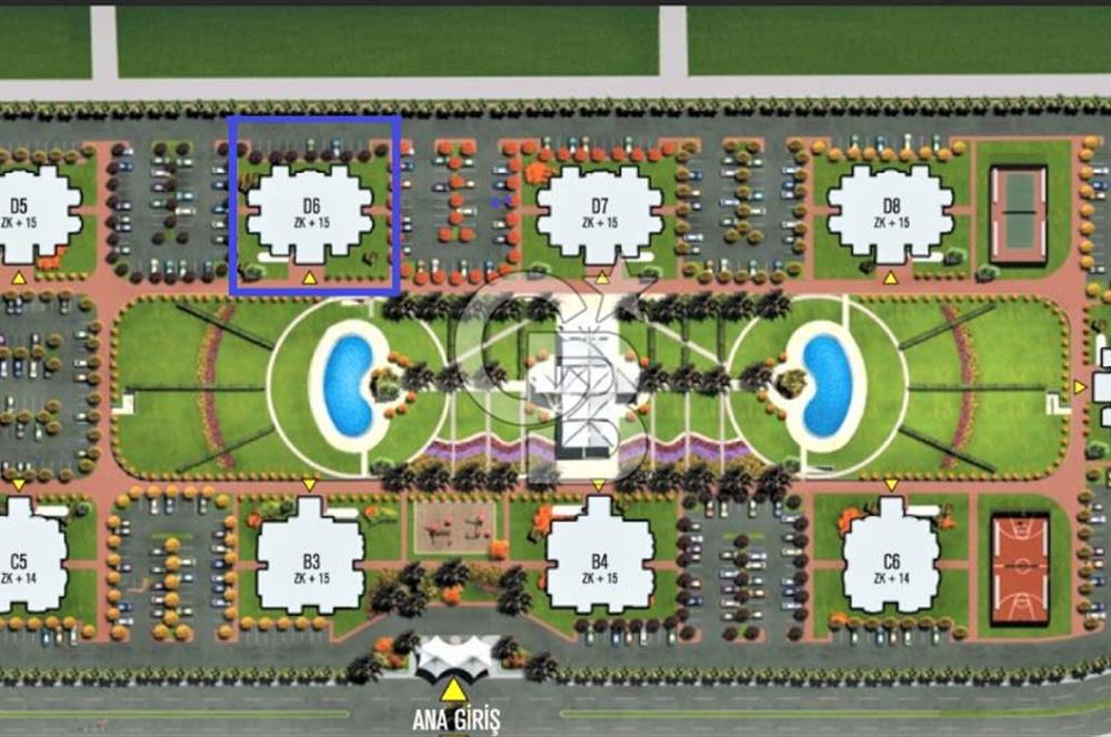 Mavişehir Soyak B Etap Havuz & Peyzaj Satılık 2+1 104 M² Daire