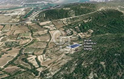 ÇEŞME ALAÇATI PORTA YAKIN, DENİZ MANZARALI SATILIK FIRSAT ARAZİ