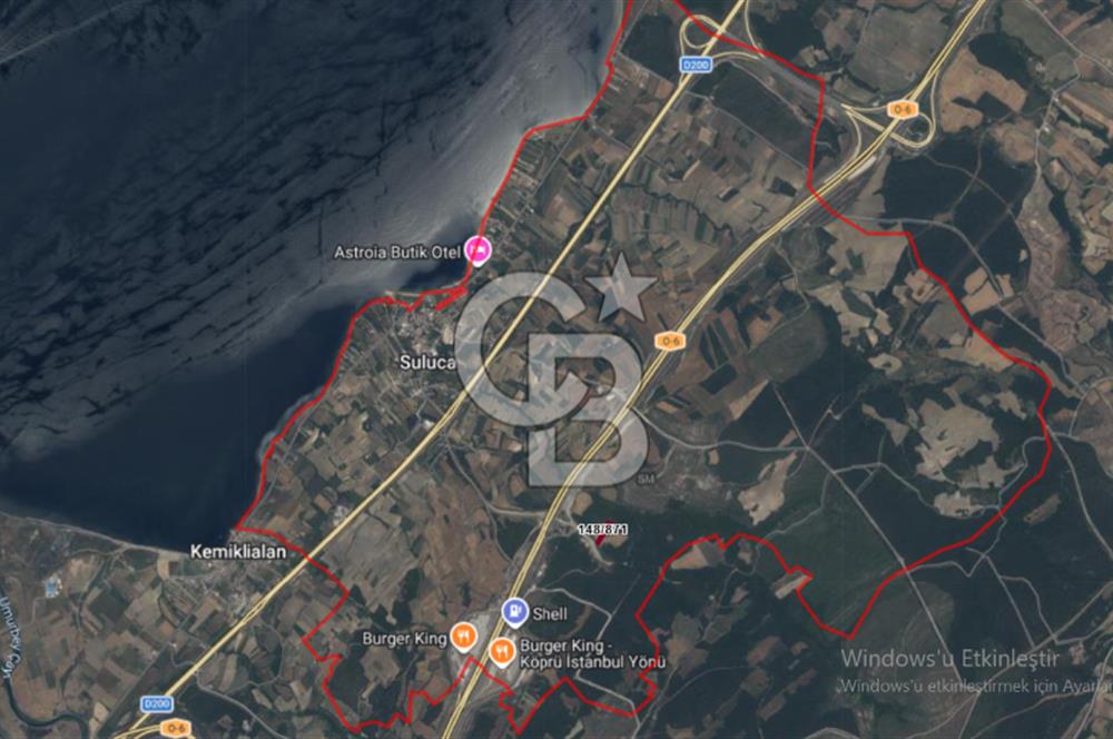 LAPSEKİ SULUCA’DA 1.920 m² SATILIK TARLA
