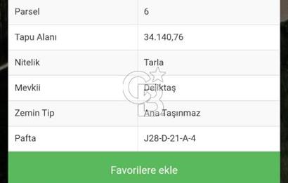 ANKARA POLATLI'DA SATILIK 34.140 M2 ARAZİ