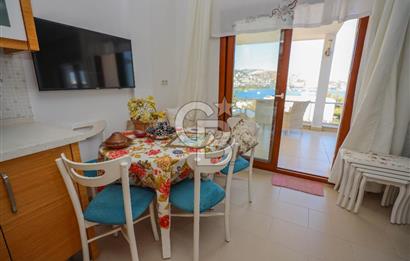 Bodrum Gündoğan Merkezde  Deniz Manzaralı Yenilenmiş 4+2 Tripleks