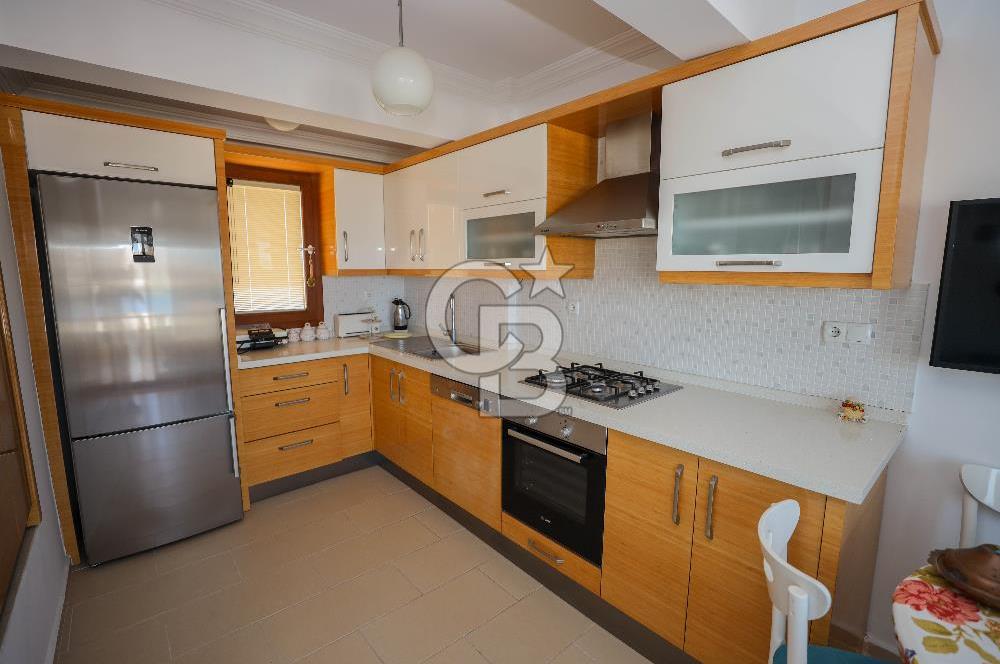 Bodrum Gündoğan Merkezde  Deniz Manzaralı Yenilenmiş 4+2 Tripleks