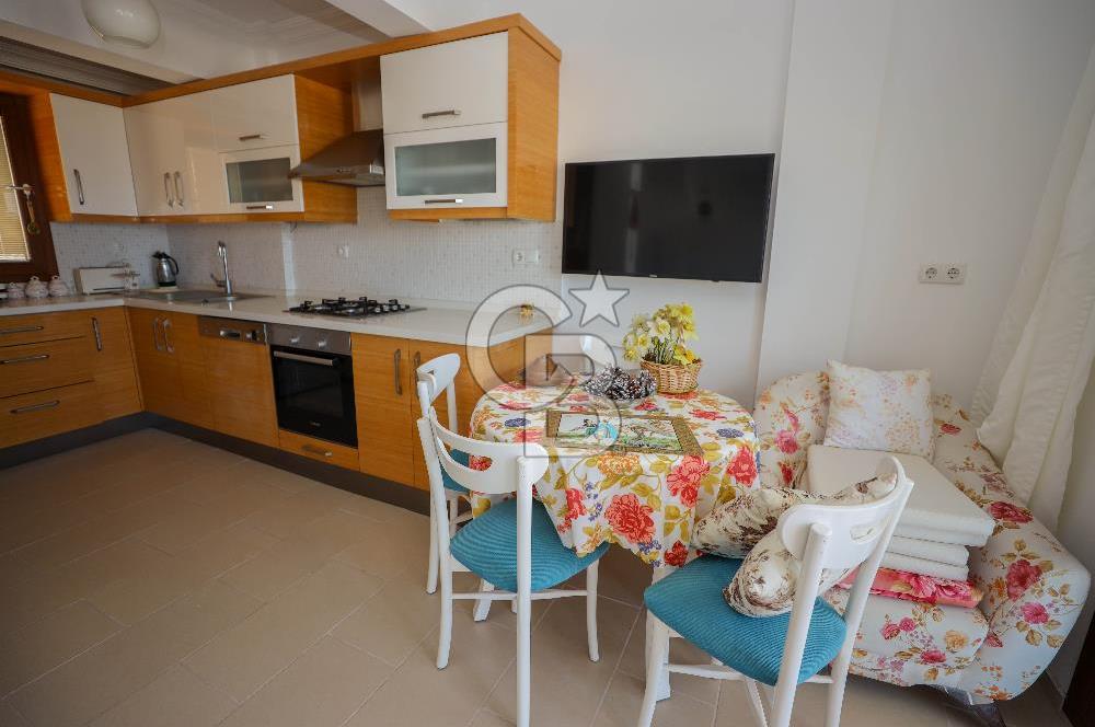 Bodrum Gündoğan Merkezde  Deniz Manzaralı Yenilenmiş 4+2 Tripleks