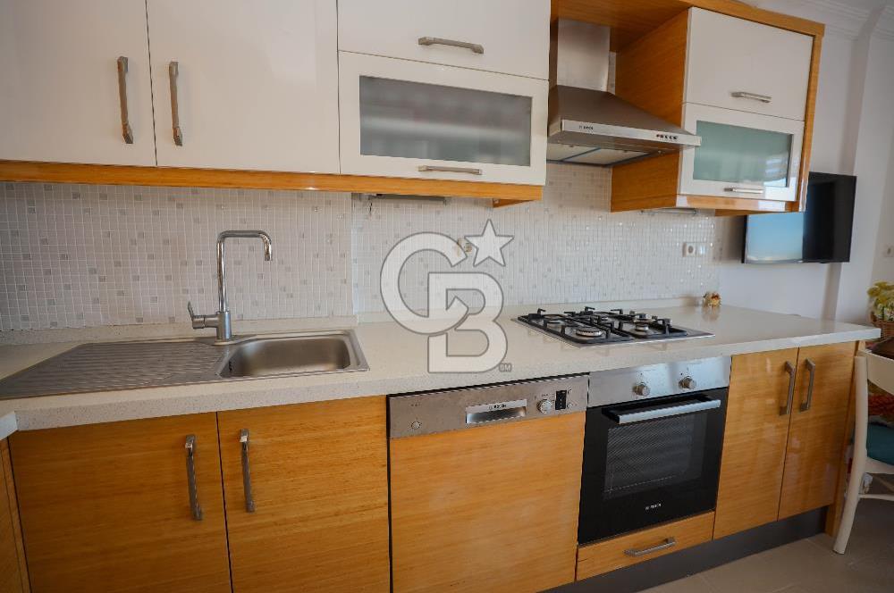 Bodrum Gündoğan Merkezde  Deniz Manzaralı Yenilenmiş 4+2 Tripleks