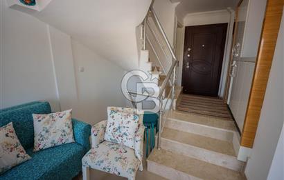 Bodrum Gündoğan Merkezde  Deniz Manzaralı Yenilenmiş 4+2 Tripleks