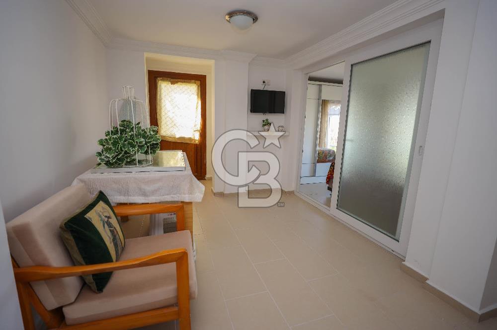Bodrum Gündoğan Merkezde  Deniz Manzaralı Yenilenmiş 4+2 Tripleks