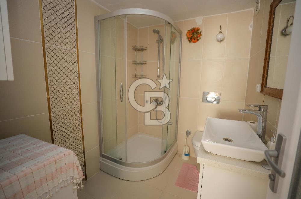 Bodrum Gündoğan Merkezde  Deniz Manzaralı Yenilenmiş 4+2 Tripleks