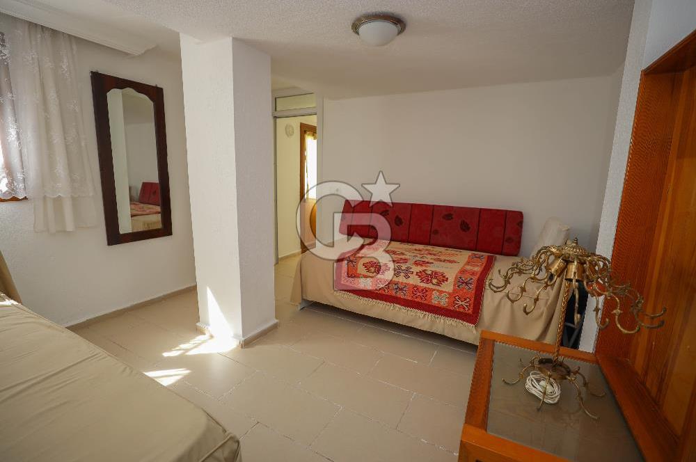 Bodrum Gündoğan Merkezde  Deniz Manzaralı Yenilenmiş 4+2 Tripleks