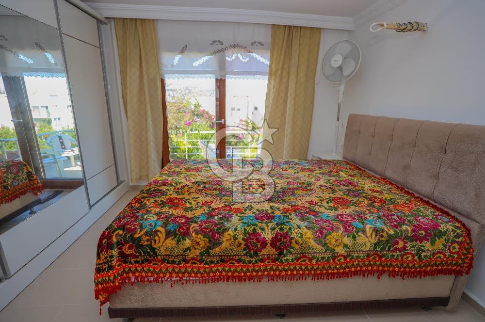 Bodrum Gündoğan Merkezde  Deniz Manzaralı Yenilenmiş 4+2 Tripleks