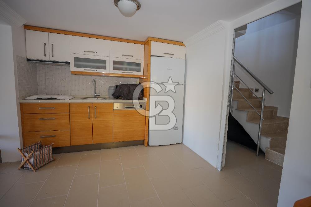 Bodrum Gündoğan Merkezde  Deniz Manzaralı Yenilenmiş 4+2 Tripleks