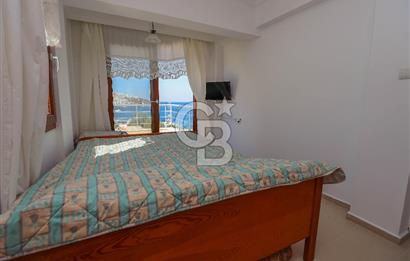 Bodrum Gündoğan Merkezde  Deniz Manzaralı Yenilenmiş 4+2 Tripleks