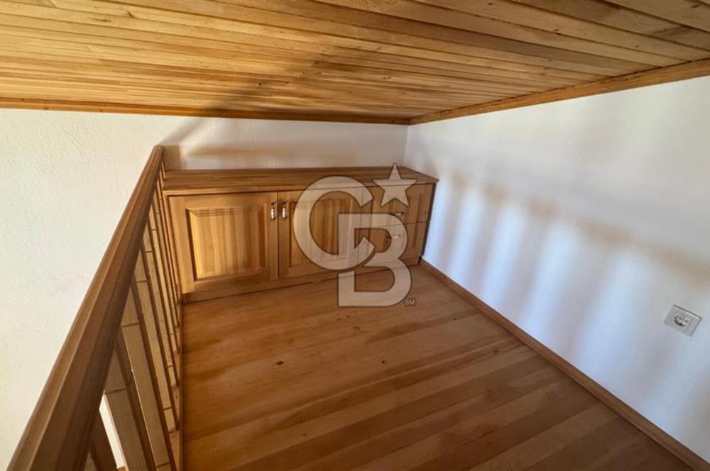 DATÇA EMECİK’TE DENİZ MANZARALI, LOFT MÜŞTEMİLATLI 3+1 VİLLA