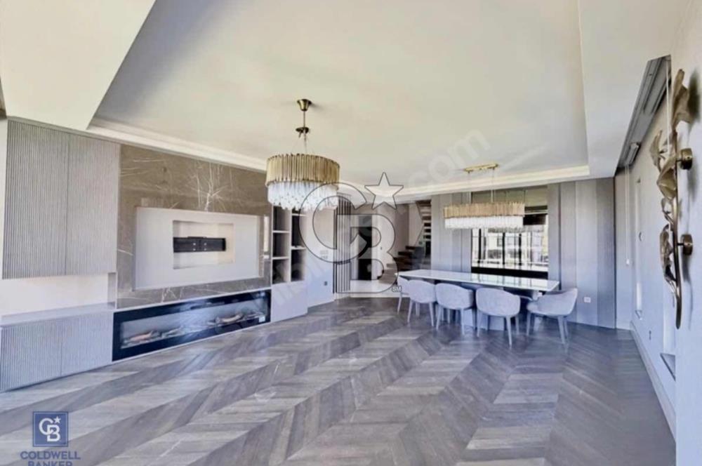Avlu Bademli'de Eşyalı, Havuz Manzaralı 4,5+1 Dubleks Daire