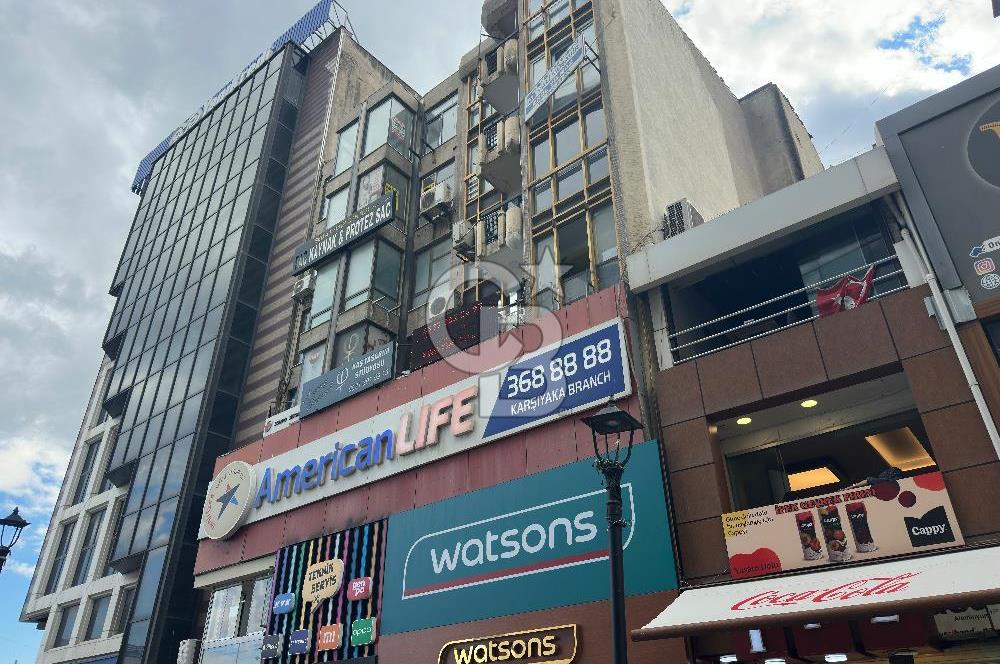 Karşıyaka Çarşı Girişi Deniz Manzaralı 85m2 Satılık Geniş Ofis