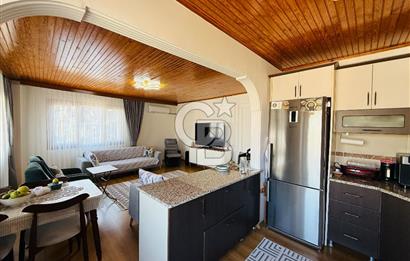 Bayraklı Yamanlarda Manzaralı Teraslı Satılık Geniş 3+1 Daire