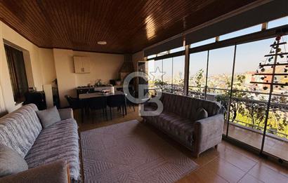 Bayraklı Yamanlarda Manzaralı Teraslı Satılık Geniş 3+1 Daire